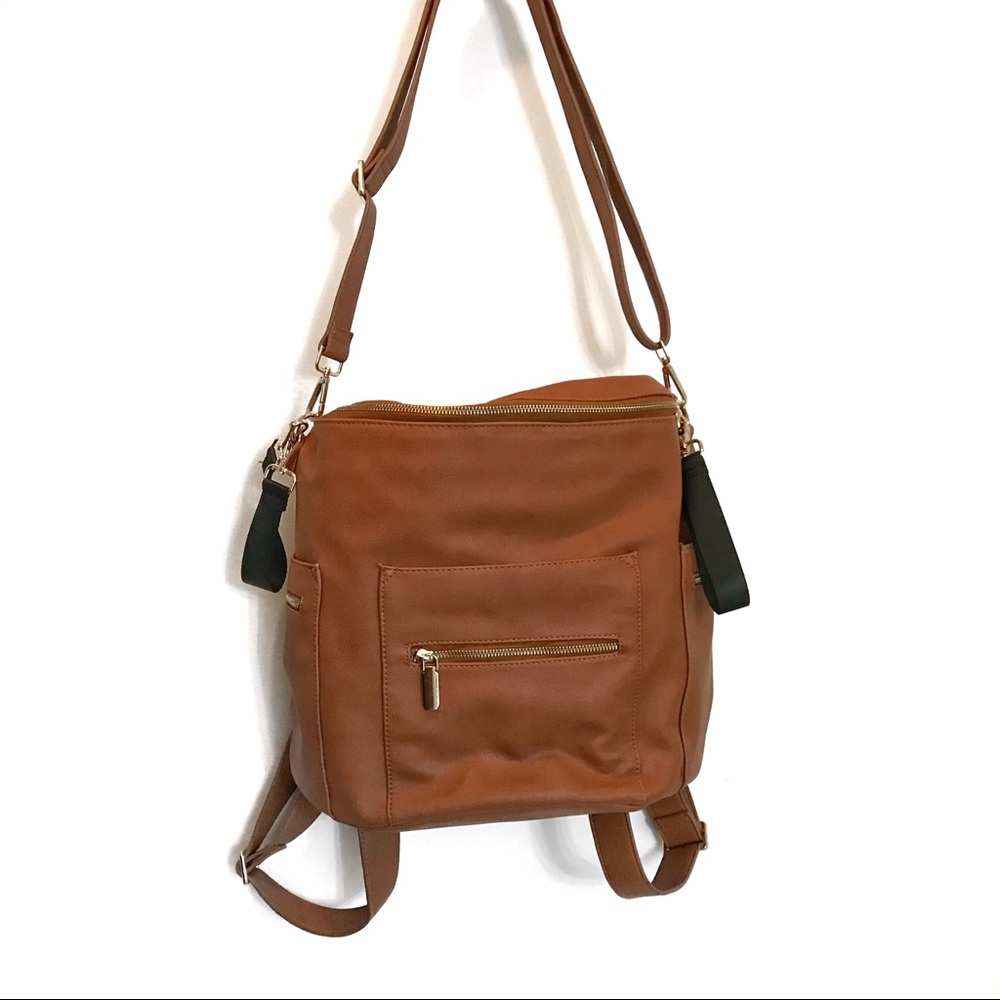 Camel diaper bag backpack
